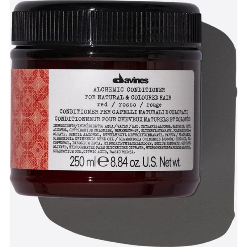 Davines DAVINES ALCHEMIC Red odżywka podkreślająca kolor, włosy czerwone i mahoniowe 250ml
