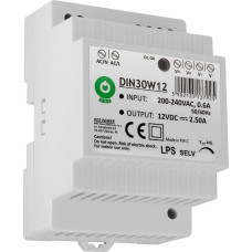 Xxxx_ Premium Lux (Mojeledy) Zasilacz na szynę DIN DIN30W12 12V