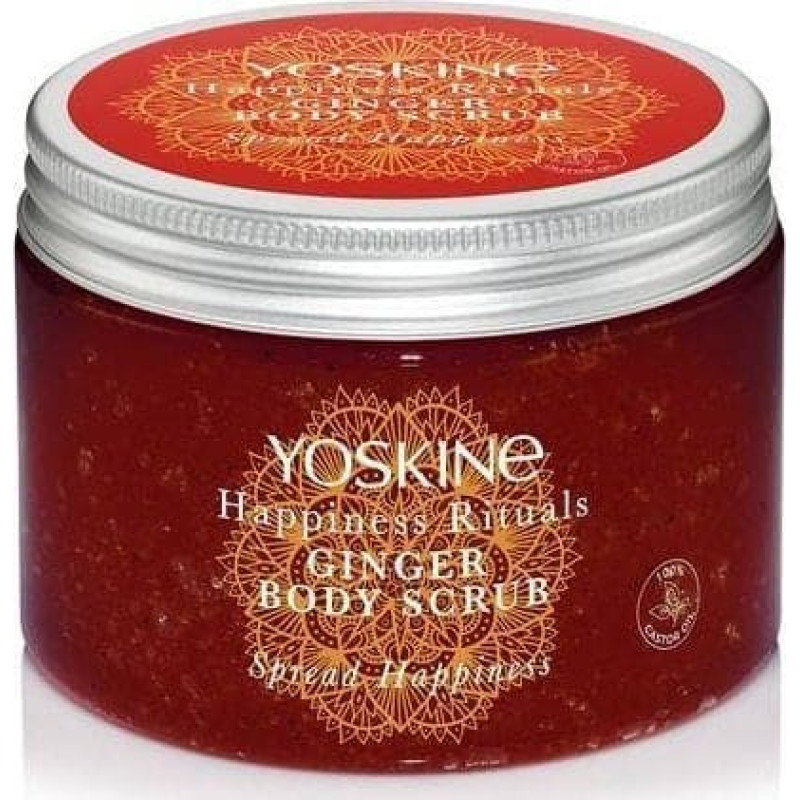 Yoskine DAX Happiness Rituals Cukrowy Peeling do ciała Ginger 300g