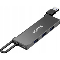 Unitek Hub USB-A 4 porty USB-A 5 Gbps