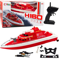 Leantoys Łódź Motorówka Zdalnie Sterowana RC 1:28 Ratunkowa Czerwona LEAN Toys
