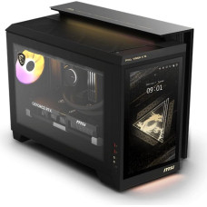 MSI MEG Vision X AI 2NVZ9-003EU Intel Core Ultra 9 285K 64 GB DDR5-SDRAM 2 TB SSD NVIDIA GeForce RTX 5090 Windows 11 Home Komputer stacjonarny PC Czarny