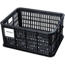 Basil Kosz na kierownicę/bagażnik BASIL BICYCLE CRATE S, 17.5L, recycled synthetic, black (NEW)