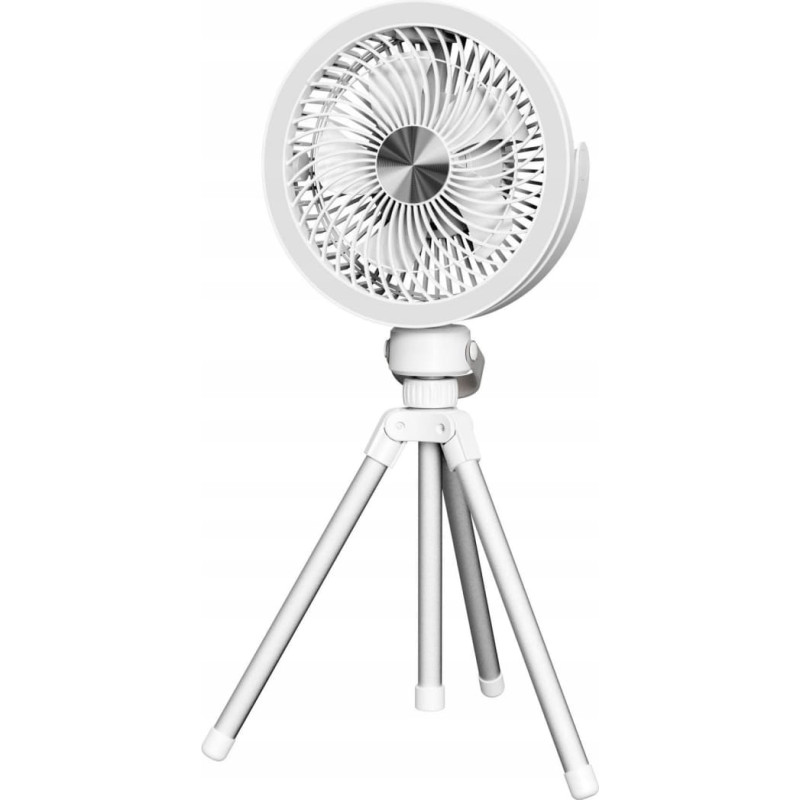 Platinet RECHARGABLE DESK FAN WENTYLATOR BIURKOWY 2X1200MAH LED TRIPOD [46055]