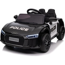 Audi R8 Policja na akumulator dla dzieci + Pilot + EVA + Wolny Start + MP3 LED