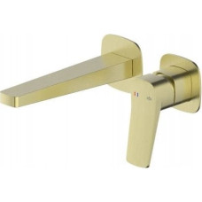 KFA 4529-810-31 / KFA / MALAGA /  BATERIA UMYWALKOWA PODTYNKOWA , ŚCIENNA, PVD BRUSHED LIGHT GOLD /