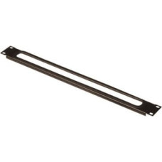 Conteg DP-01-VENT 19 panel przelotowy, 1 U, czarny