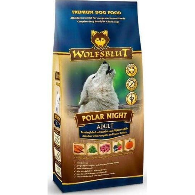 Wolfsblut Wolfsblut Polar Night Karma Dla Psa Renifer Dynia 12,5kg