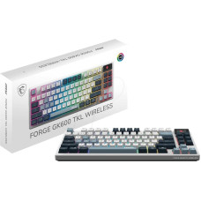 MSI FORGE GK600 TKL W SKY Gaming Keyboard Wireless