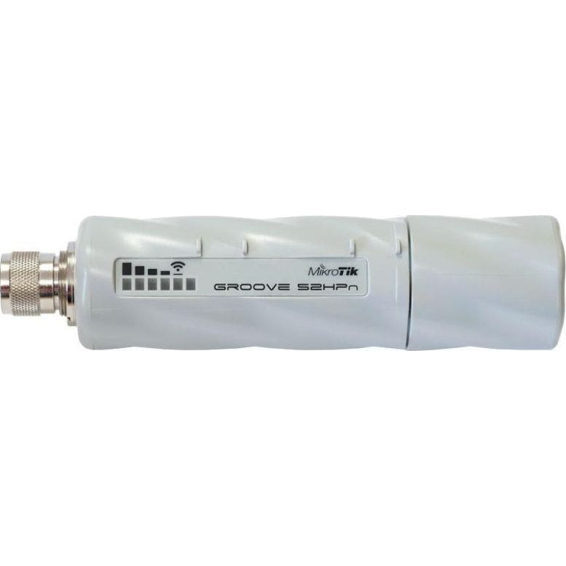 Mikrotik MIKROTIK MT RBGroove52HPn MikroTik Groove 52HPn L3, 2.4/5GHz 802.11a/b/g/n, 27dBm, N-male, Weatherproof