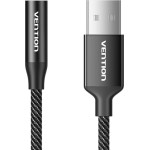 Vention Jednoportowa zewnętrzna karta dźwiękowa USB Vention Gome 0.25m (czarna)