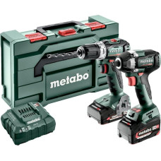 Metabo Zestaw elektronarzędzi Metabo METABO.ZESTAW COMBO 18V 2.9.2 (BS 18 L BL + SSW 300) 1x5,2Ah 1x2,0Ah METABOX