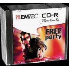 Emtec CD-R 700 MB 52x 10 sztuk (ECOC801052SL)
