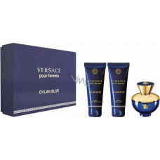 Versace SET VERSACE Dylan Blue Pour Femme EDP spray 50ml + SHOWER GEL 50ml + BODY LOTION 50ml