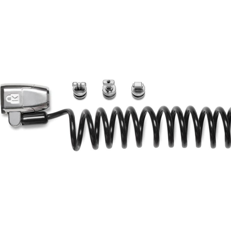Kensington Blokada do laptopa ClickSafe 2.0 3 w 1 (T-Bar, Nano & Wedge Anchors)