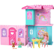 Mattel Barbie Cheslea Rozkładany domek dla lalek Zestaw i lalka JFW49