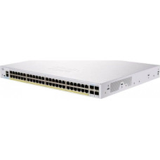 Cisco switch CBS250-48P-4G, 48xGbE RJ45, 4xSFP, PoE+, 370W (CBS25048P4GEURF)