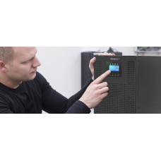 Qoltec Zasilacz awaryjny UPS 3-fazowy z kartą SNMP 20kVA 20kW LCD EPO USB Power factor 1.0