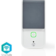 Nedis WIFIPO120EWT inteligentny korek Szary, Biały
