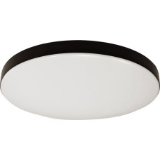 Milagro Lampa sufitowa Milagro Ledowy plafon Maya 13W czarna z czujnikiem ruchu zmierzchu