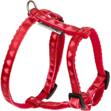 Dingo Szelki Love Heart, 10mm/szyja 19-31cm, brzuch 29-47cm, czerwone w serca