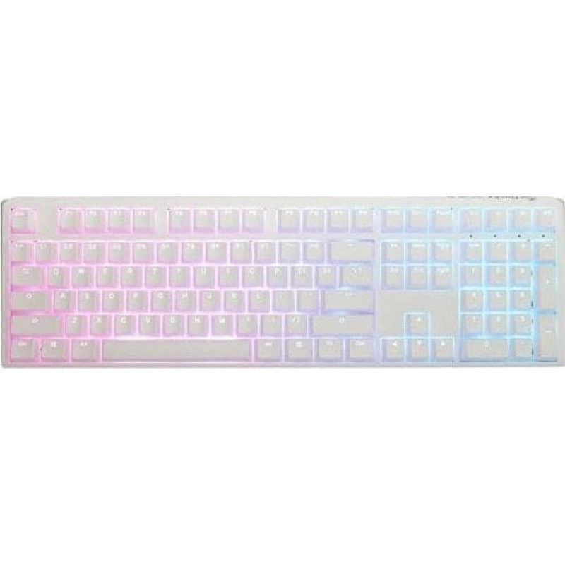 Ducky Klawiatura Ducky Ducky One 3 Aura White Gaming Tastatur, RGB LED - MX-Blue (US)