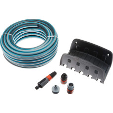 Gardena GARDENA wall hose holder with classic hose (20 meters, with connections and syringe)
