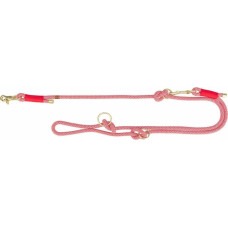 Trixie Regulowana smycz dla psa Trixie Soft Rope Czerwony Krem XS S XS/S