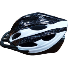 Fischer BICYCLE HELMET BLACK-WHITE SIZE M
