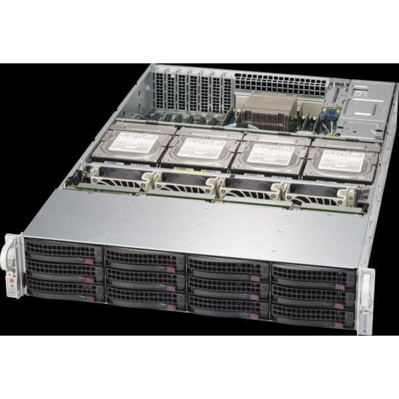 Supermicro Obudowa serwerowa SuperMicro Supermicro Gehäuse SuperChassis CSE-829HE1C4-R1K02LPB