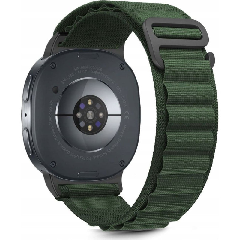 Tech-Protect NYLON PRO SAMSUNG GALAXY WATCH 8 / CLASSIC (40 / 44 / 46 MM) ARMY GREEN