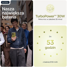 Motorola Moto G86 5G Power 12/256 GB smartphone in Pantone Golden Cypress (green)