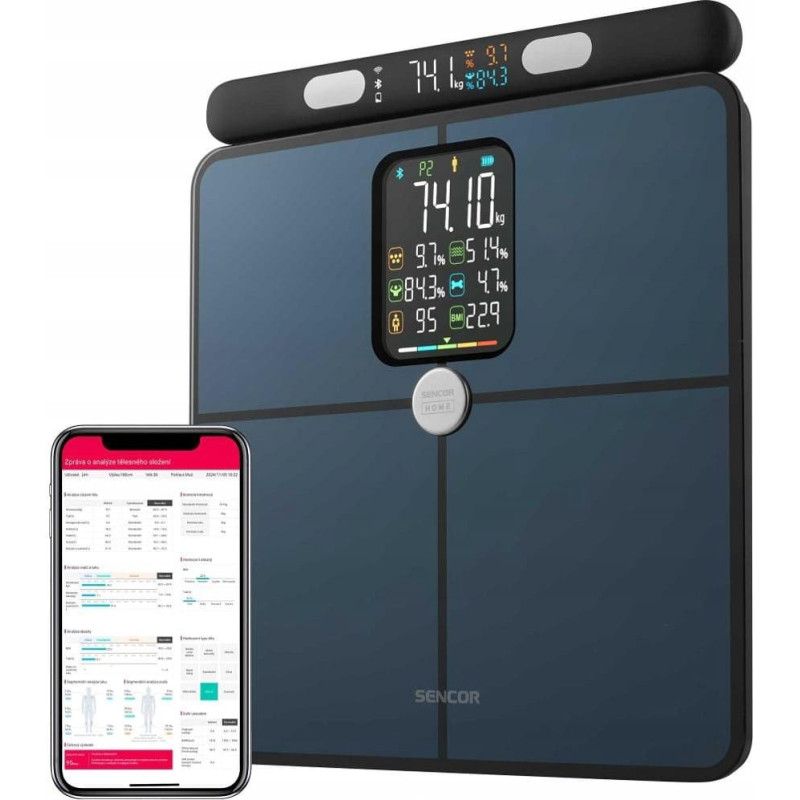 Sencor SBS 9102BK Waga Fitness Bluetooth