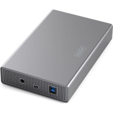 Digit Obudowa USB 3.0 na dysk SSD/HDD 3.5 SATA III max. 16 TB z zasilaczem, aluminiowa