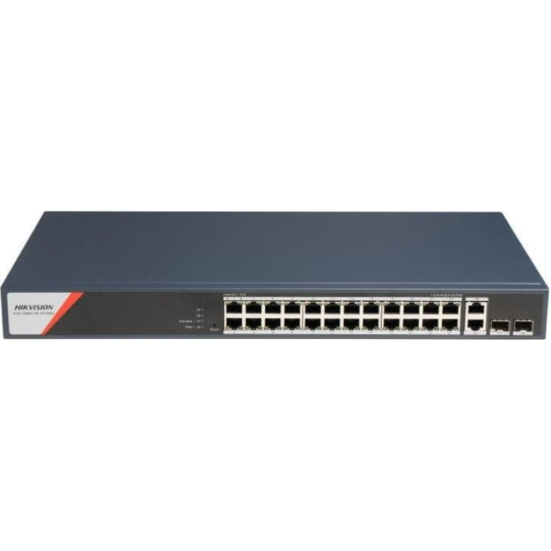 Hikvision SWITCH POE DS-3E1528HP-SI-24P2T2F 24-PORTOWY SFP Hikvision