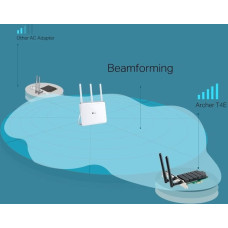 Tp-Link Archer T4E - Netzwerkadapter - PCIe Low-Profile - Wi-Fi 5