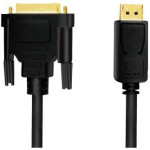 Eaton M-CAB DP 1.2 TO DVI CABLE 5M BLACK M/M GOLD 1080 60HZ