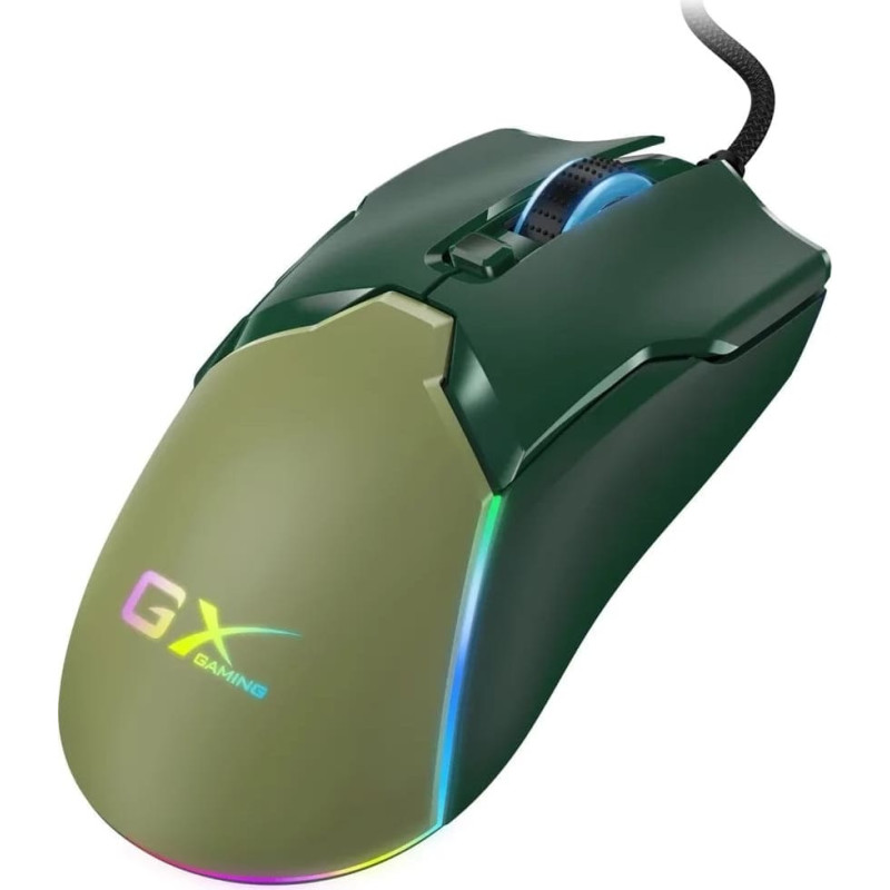 Genius Herní myš Scorpion M700, USB, RGB, zelená