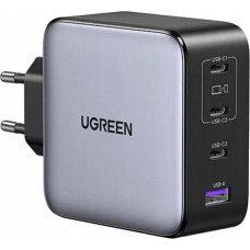 Ugreen Ładowarka sieciowa UGREEN GaN 200W USB-A, 3xUSB-C (szara)