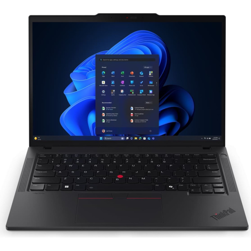 Lenovo ThinkPad T14 Gen 6 14 WUXGA ULT5-225U/32GB/512GB/Intel Graphics/WIN11 Pro/Nordic Backlit kbd/Black/FP/LTE Upgradable/SC/3Y Warranty | Lenovo