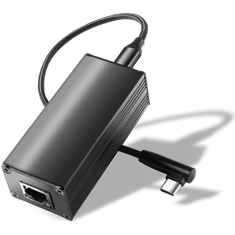 Extralink AT-USBC-JB-V3 Konwerter PoE do USB-C 25W, 10/100 Mbps