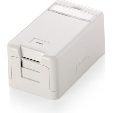 Equip Gniazdo nadtynkowe, 1 portowe, Keystone (125121)