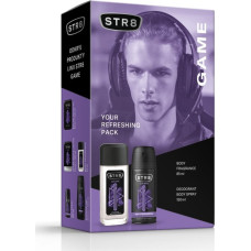 Sarantis STR 8 Zestaw prezentowy Game (Dezodorant naturalny spray 85ml+Deo spray 150ml)