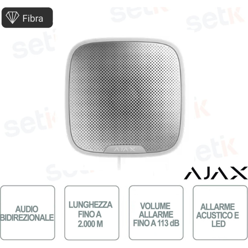 Ajax SIREN OUTDOOR STREETSIREN/WHITE 30862 AJAX FIBRA 30862 (4823114006609)