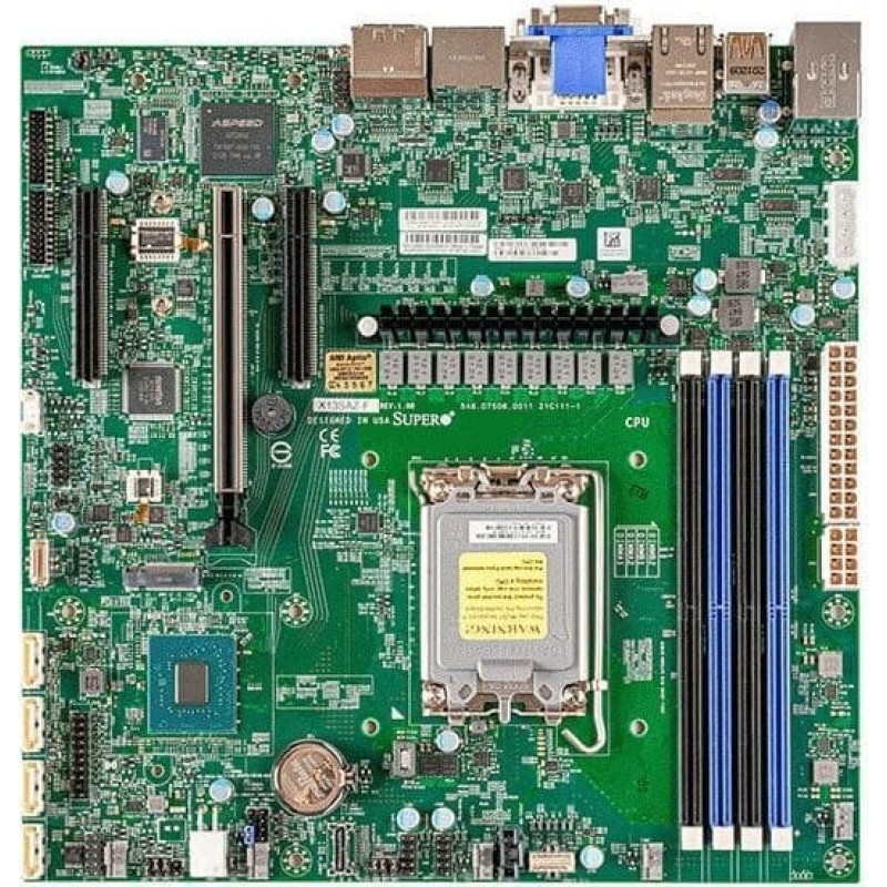 Supermicro Micro-ATX X13SAZ-F 14th/13th/12th Gen LGA 1700