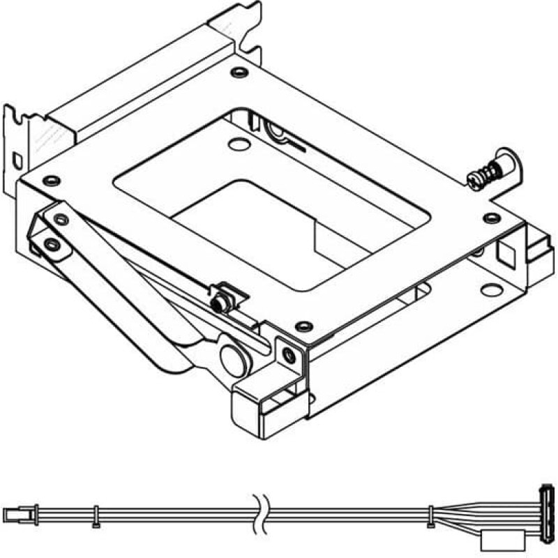 Lenovo ThinkSystem ST50 V3 3rd 3.5inch HDD Cage kit
