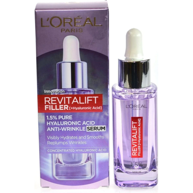 L Oreal Paris L'Oreal Paris, Revitalift Filler, Anti Aging, Day & Night, Serum, Face, 30 ml For Women
