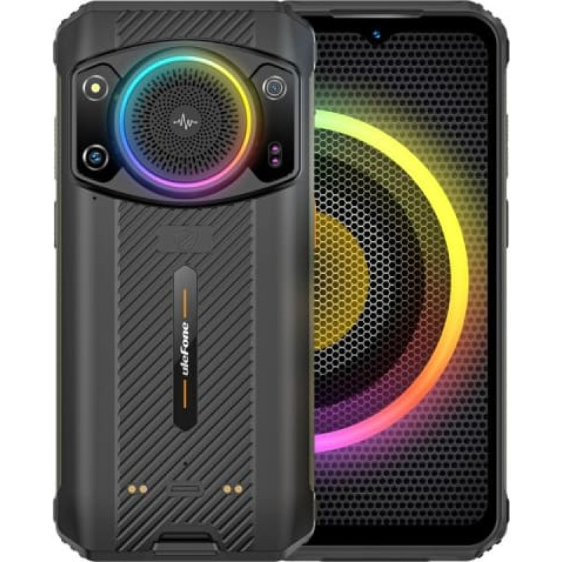 Ulefone Smartphone Armor 21 6.58 inches 8/256GB IP69K speaker RGB black