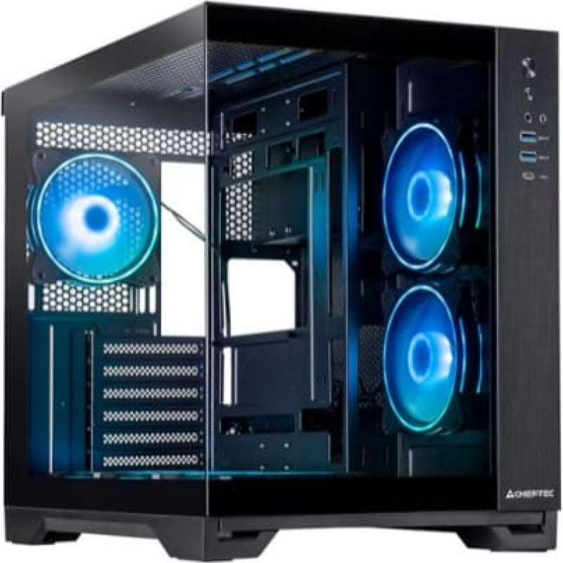 Chieftec Case ISIO GM-30B-TG-OP 6x Fans ARGB