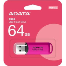 Adata Pendrive C906 64GB USB2.0 pink